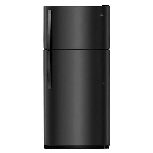 Frigidaire - 18.1 Cu. Ft. Top Freezer Refrigerator - Black