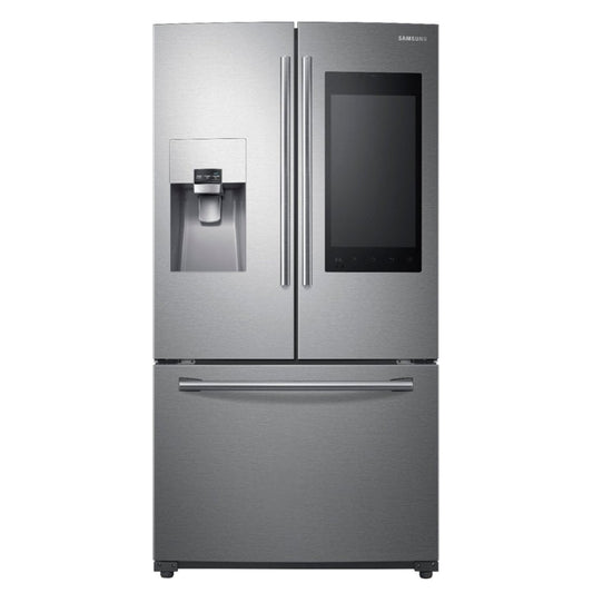 Samsung - Family Hub 24.2 Cu. Ft. 3 Door French Door Refrigerator - Stainless steel