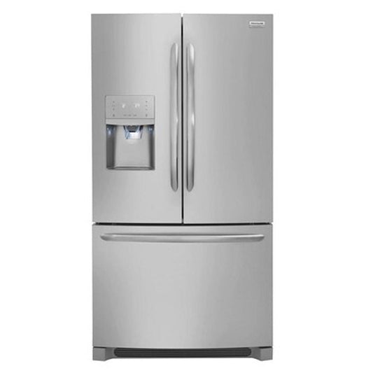 Frigidaire - Gallery 26.8 cu ft French Door Refrigerator with Dual Ice Maker