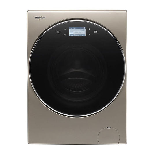 Whirlpool - 2.8 Cu. Ft. 28 Cycle Washer and 2 Cycle Dryer Electric Combo - Cashmere