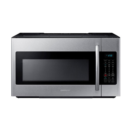 Samsung-1.8 cu ft Over the Range Microwave with Sensor Cooking-Fingerprint Resistant Stainless Steel