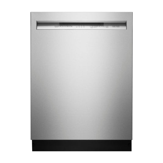 KitchenAid - 24" Front Control Tall Tub Built In Dishwasher with Stainless Steel Tub-Stainless steel