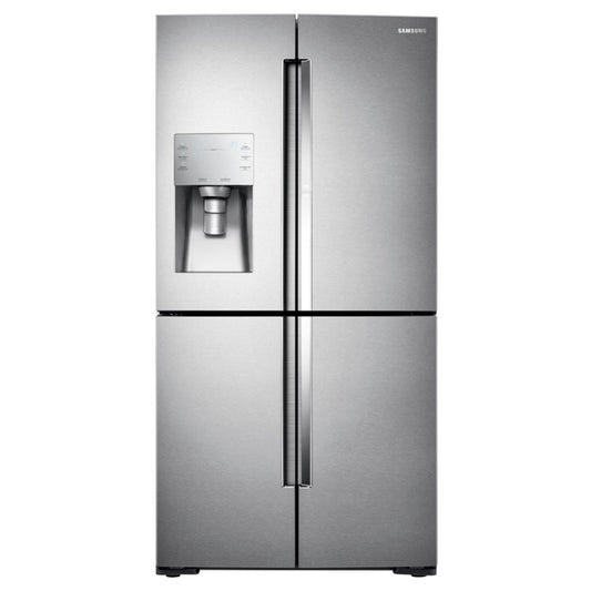 Samsung-27.8 Cu. Ft 4Door Flex French Door Refrigerator with ShowCase,Ice and Water-Stainless Steel