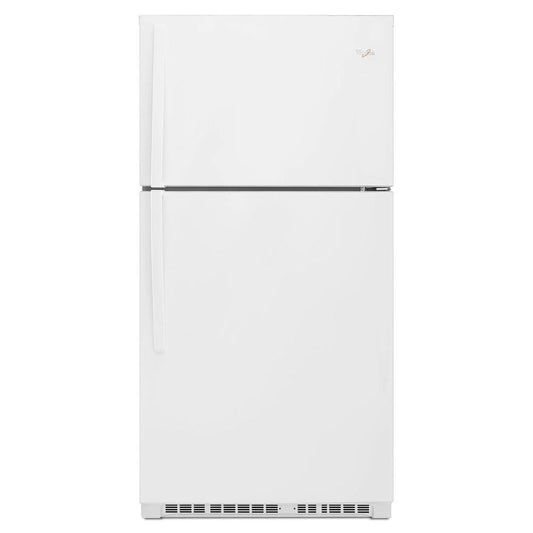Whirlpool - 20.5 Cu. Ft. Top Freezer Refrigerator - White
