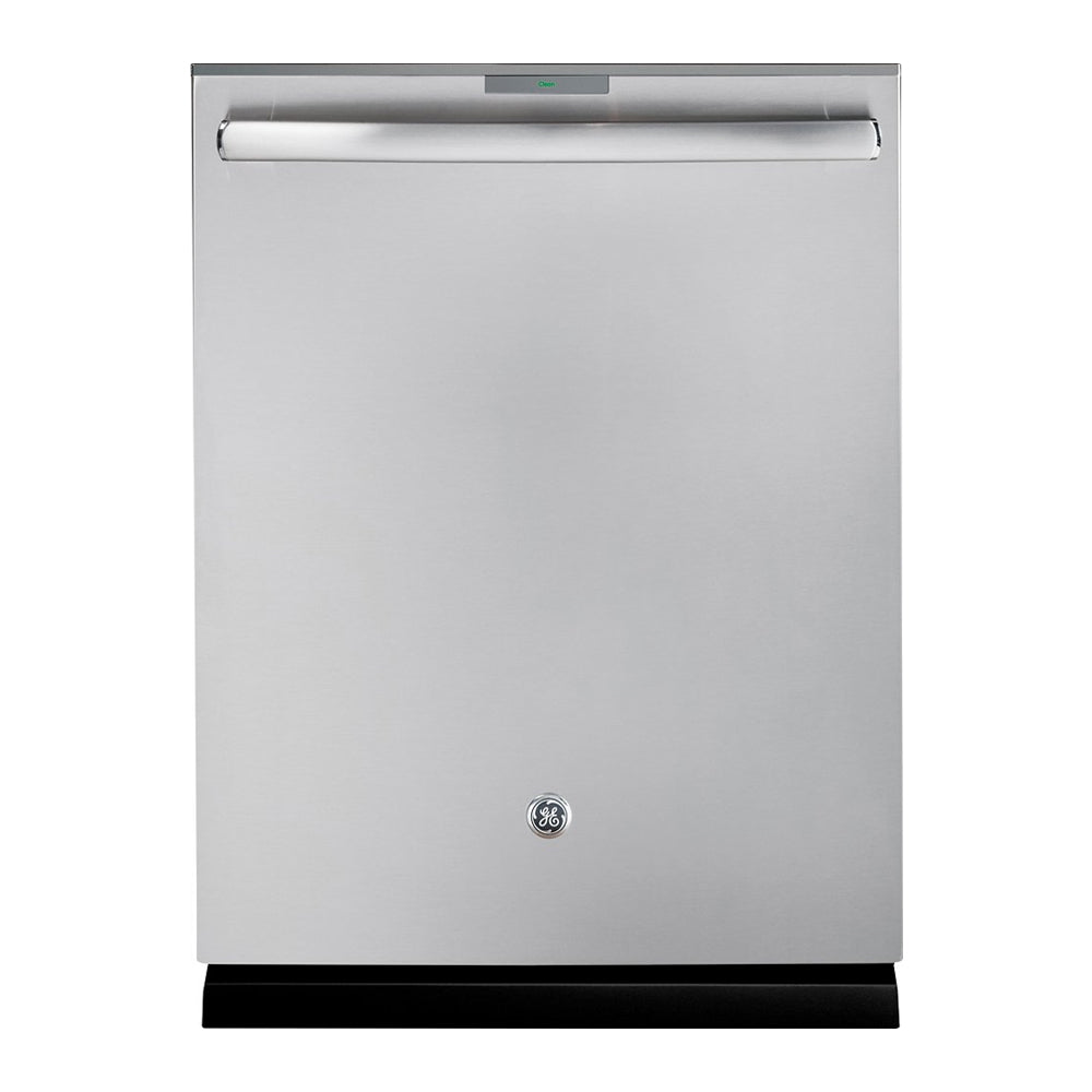 GE - 24" Hidden Control Tall Tub Built In Dishwasher with Stainless Steel Tub - Stainless steel