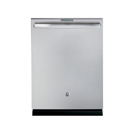 GE - Profile 42 Decibel and Hard Food Disposer Built In Dishwasher, Energy Star - Stainless steel